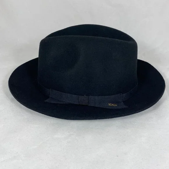Scala Classico Men's Crushable C-Crown Fedora NWOT - Picture 5 of 11